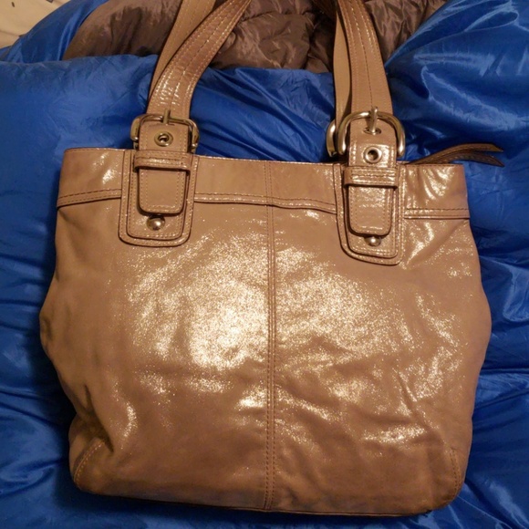 Vintage Authentic Coach top zip Soho shoulder bag - Picture 3 of 7